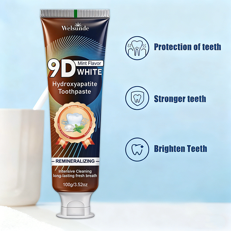 9D WHITE Mint Flavor Hydroxyap - Remineralizing Toothpaste 评论和价格
