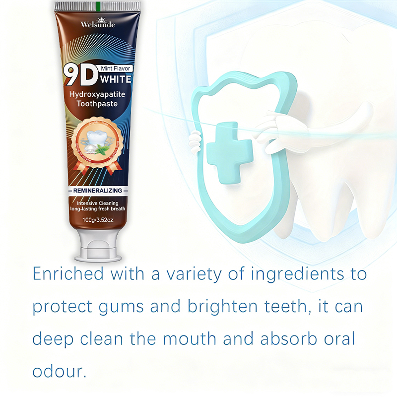 9D WHITE Mint Flavor Hydroxyap - Remineralizing Toothpaste 评论和价格