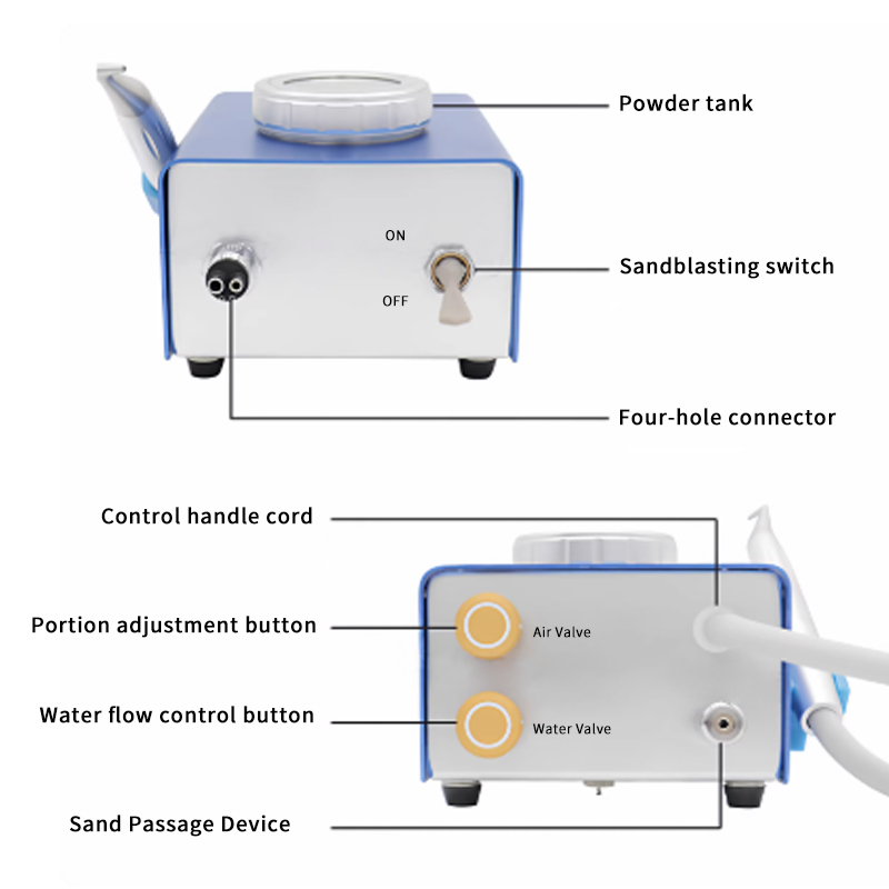 Dental Teeth Sandblasting Mach - Teeth Whitening Device 评论和价格