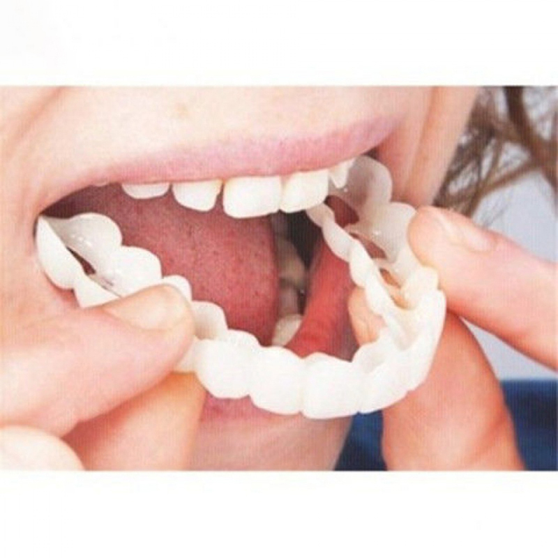 Perfect Fit False Teeth Cover  - Teeth Whitening Veneers 评论和价格