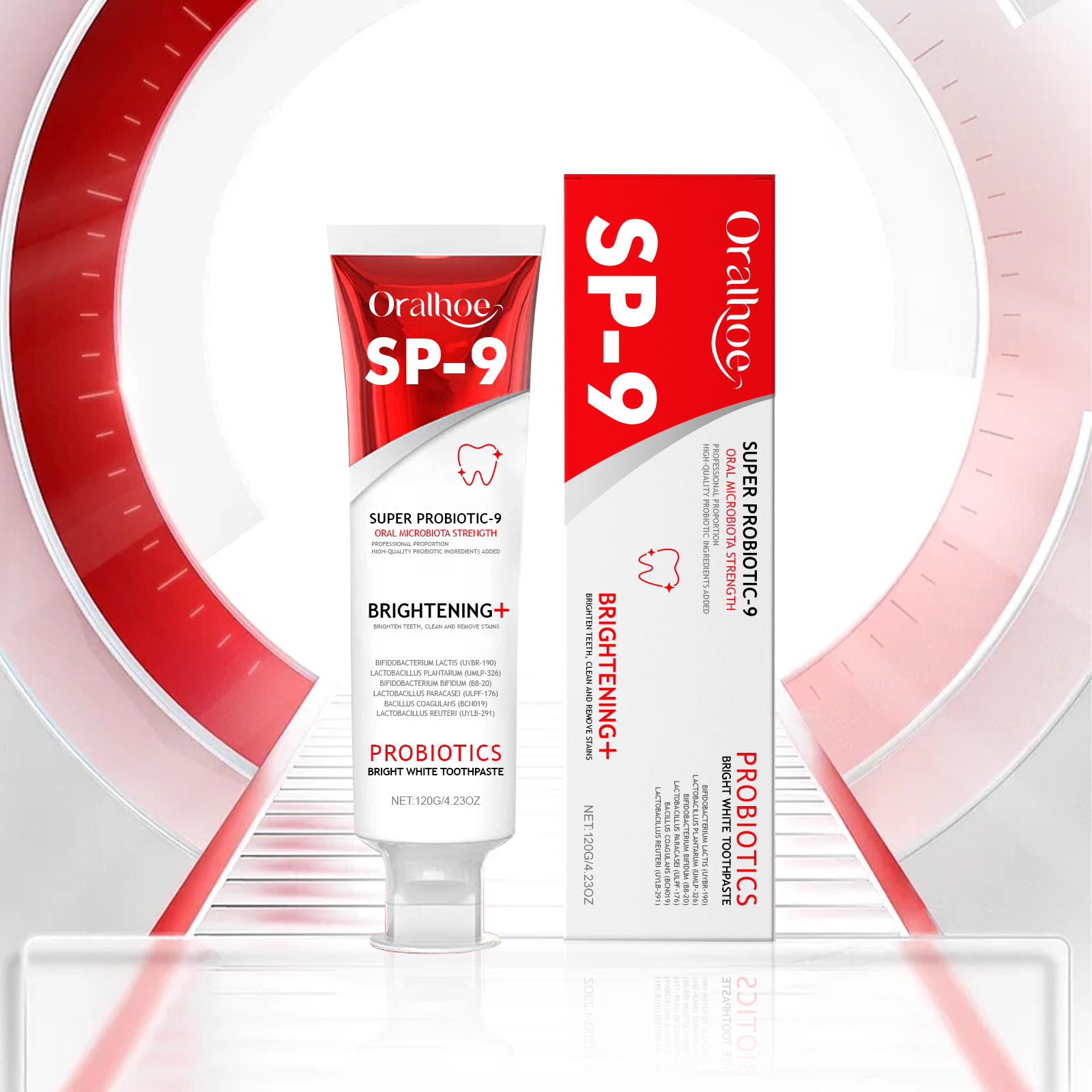 Sp-9 Probiotic Toothpaste Clea - Teeth Whitening Cream 评论和价格
