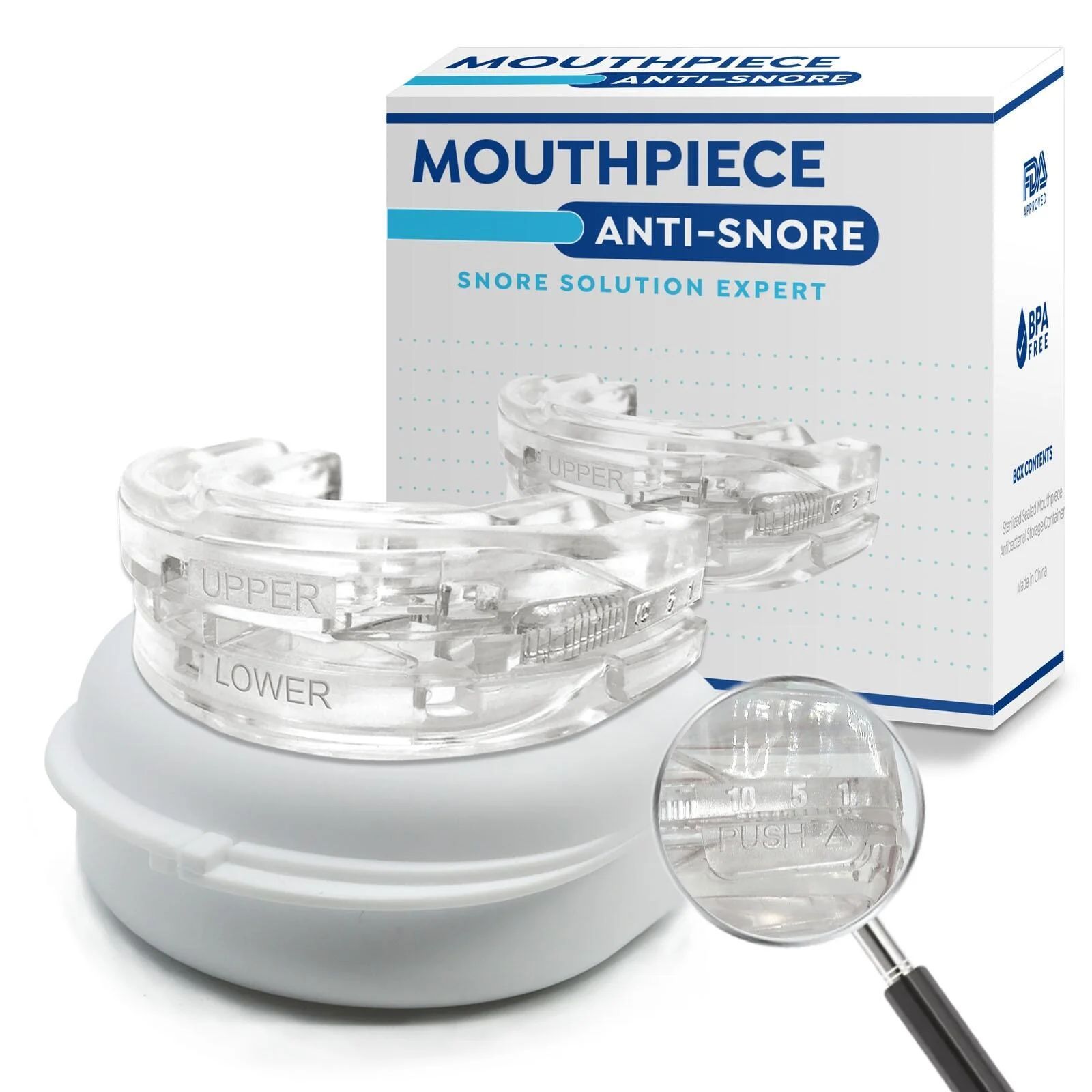 Adjustable Anti-Snoring Mouth  - Dental Guard Night 评论和价格