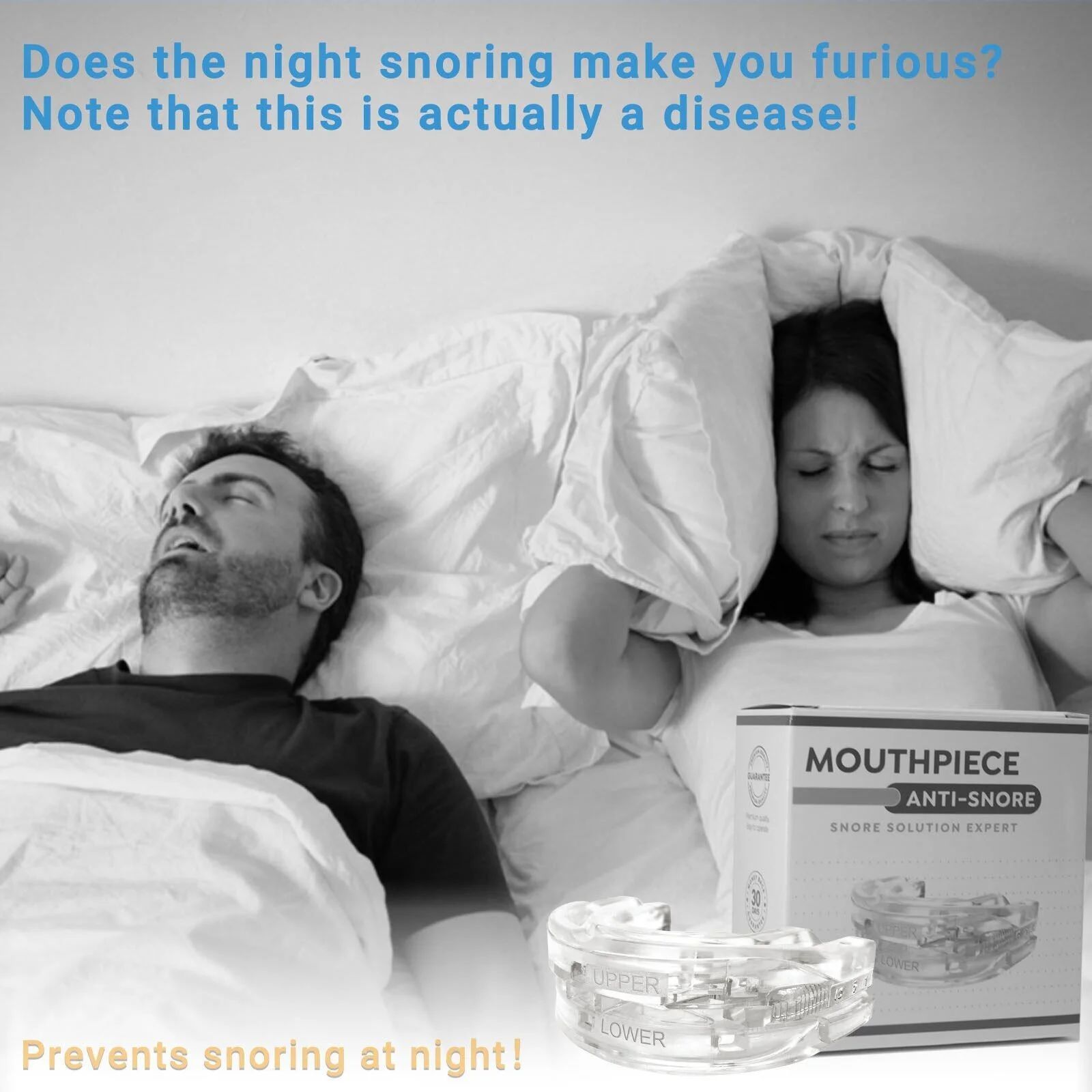 Adjustable Anti-Snoring Mouth  - Dental Guard Night 评论和价格