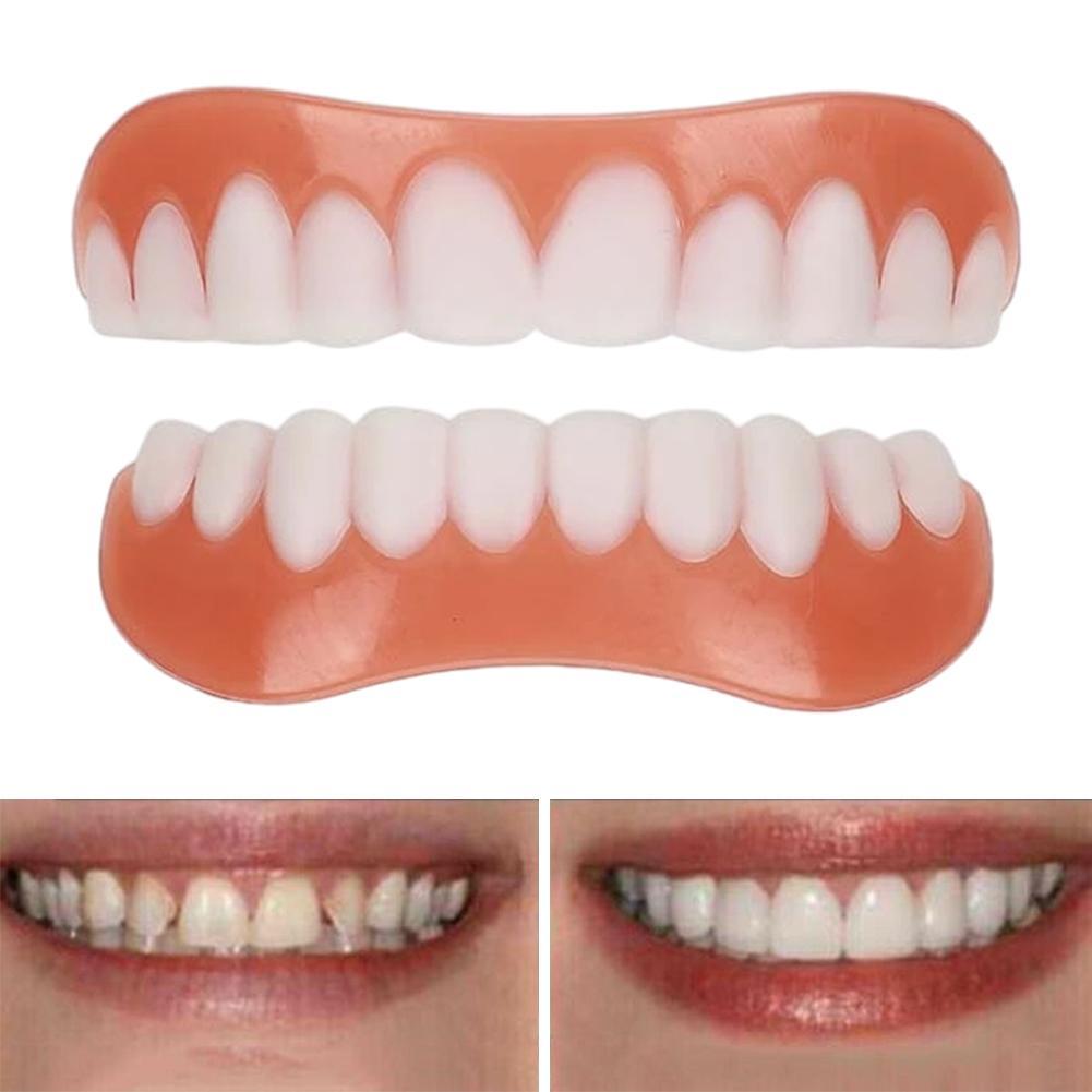 New False Teeth Silicone Upper - Teeth Whitening Veneers 评论和价格
