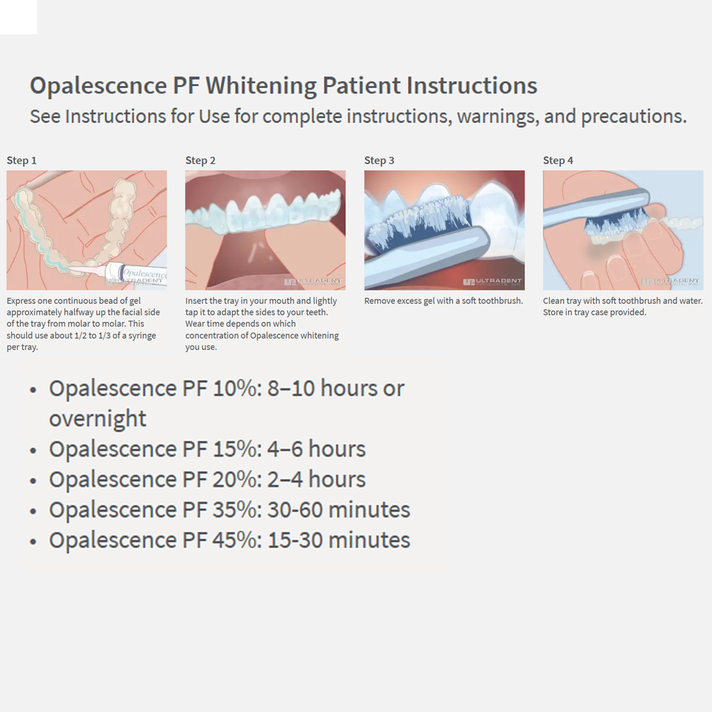 Opalescence Whitening 20% PF 2 - Teeth Whitening Opalescence 评论和价格