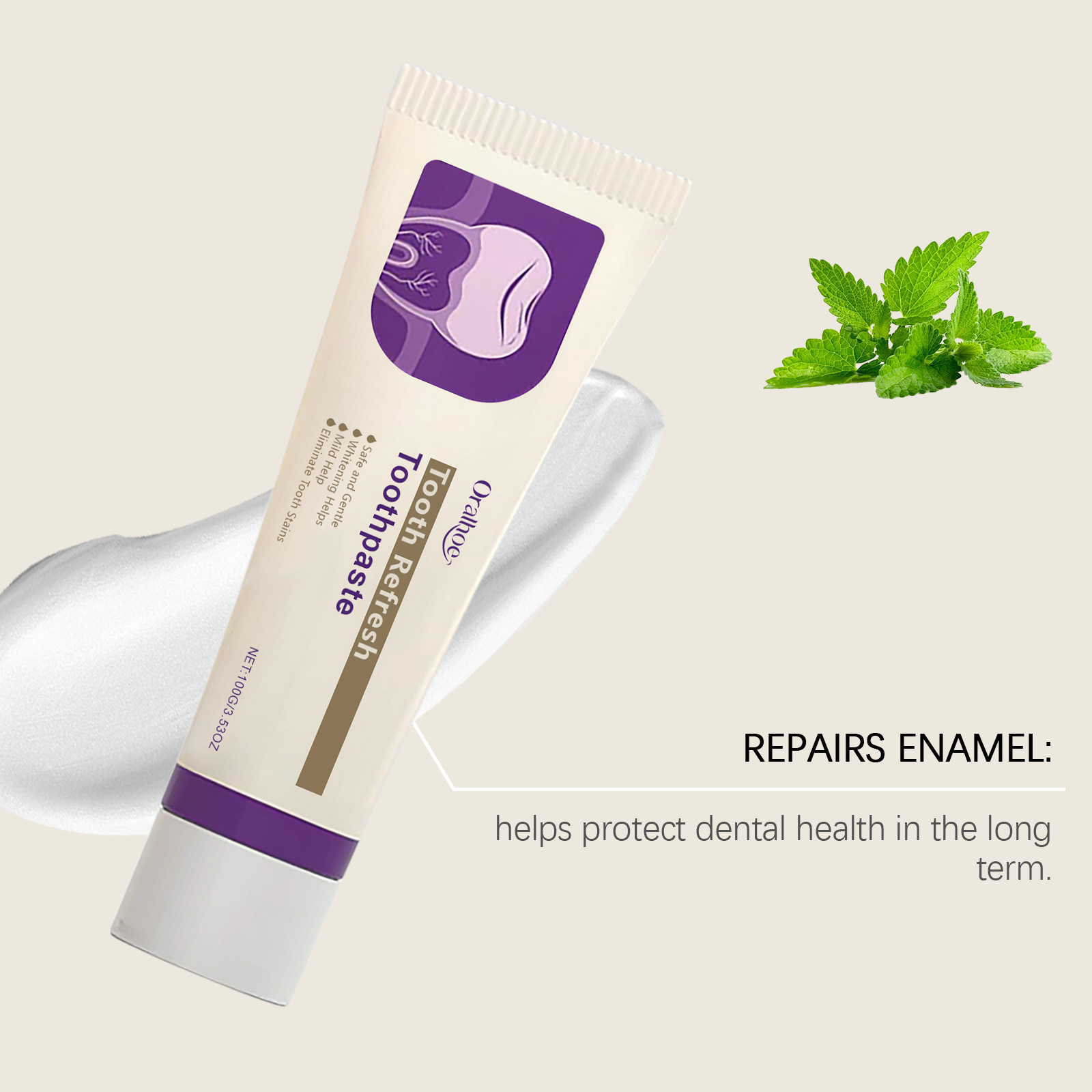 Teeth Refresh Toothpaste White - Remineralizing Toothpaste 评论和价格