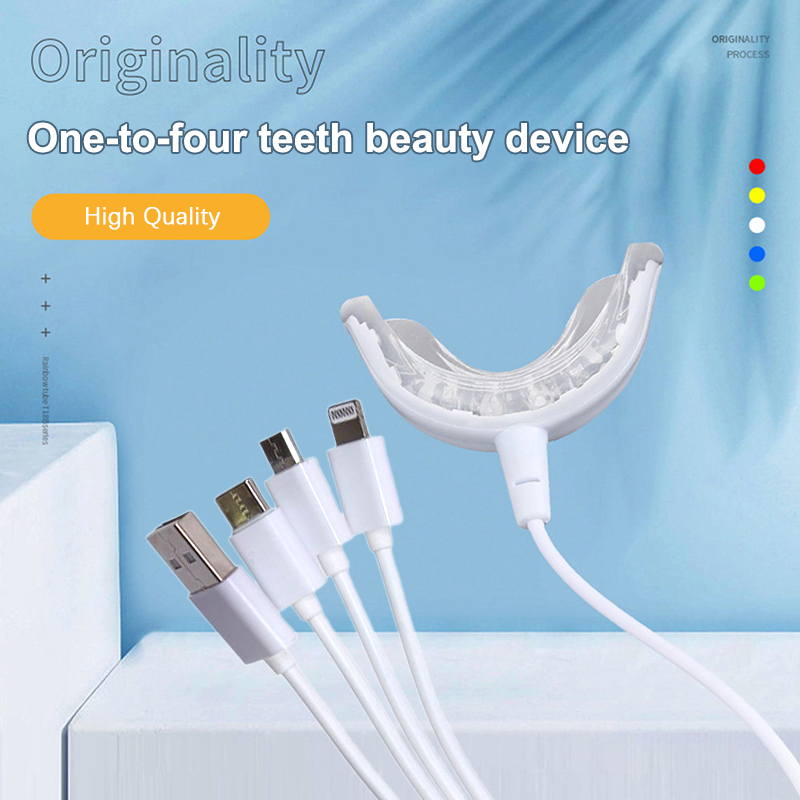 1PCS 4in1 Teeth Whitening 16 L - Teeth Whitening With Blue Light 评论和价格