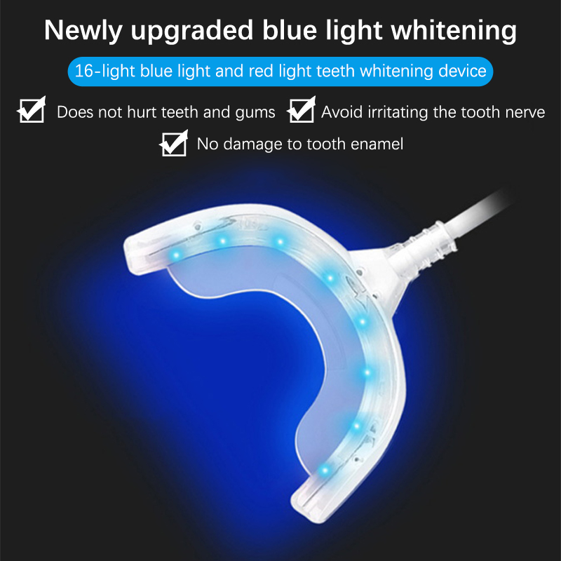 1PCS 4in1 Teeth Whitening 16 L - Teeth Whitening With Blue Light 评论和价格