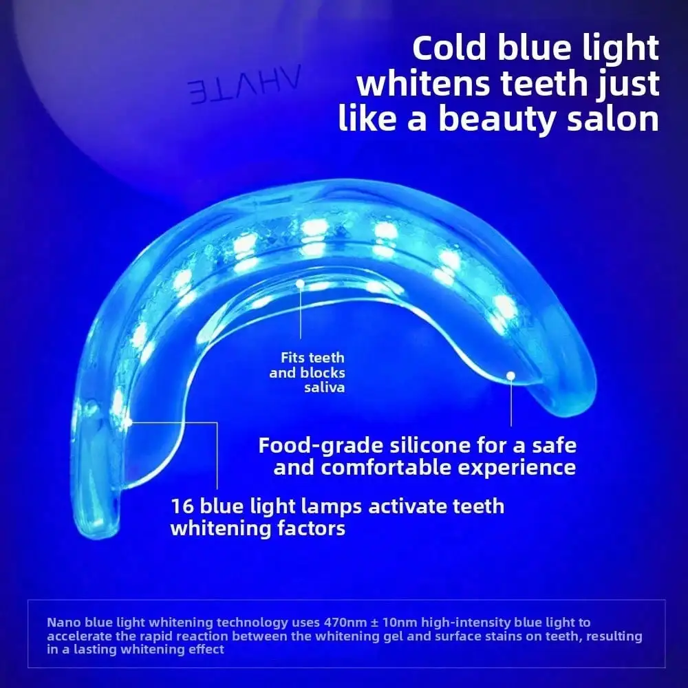 Dental Beauty Instrument, Blue - Teeth Whitening With Blue Light 评论和价格
