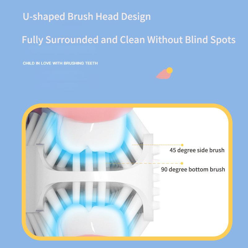 U Shaped Sonic Electric Toothb - Teeth Whitening With Blue Light 评论和价格