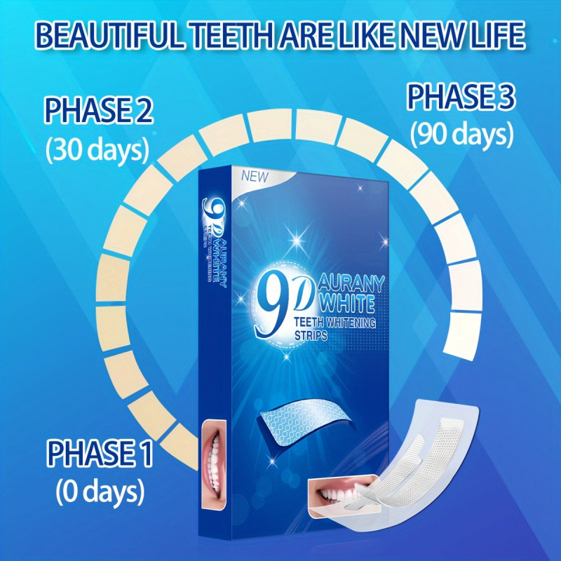 21 Pairs of 9D Aurany White Te - Teeth Whitening Before And After 评论和价格