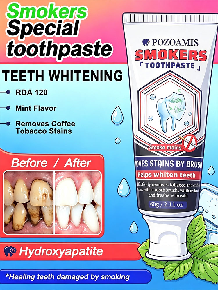 POZOAMIS 30% Hydroxyapatite To - Remineralizing Toothpaste 评论和价格