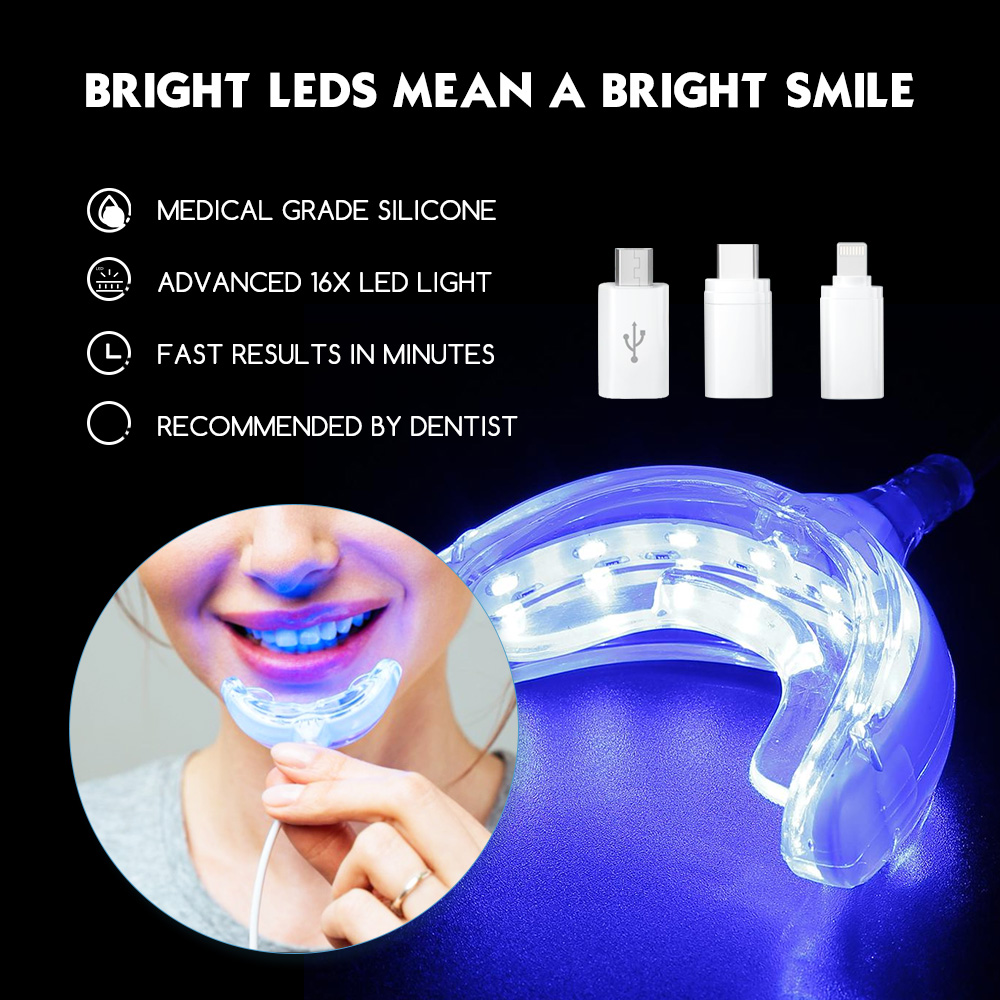 Luxsmile Smart LED Teeth White - Teeth Whitening With Blue Light 评论和价格