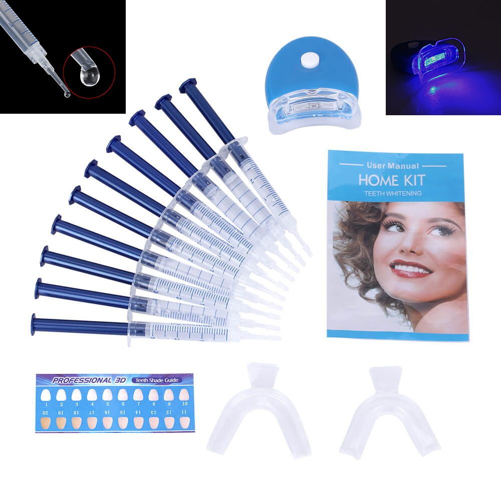 1 set Teeth Whitening 44% Pero - Teeth Whitening Kit With Light 评论和价格