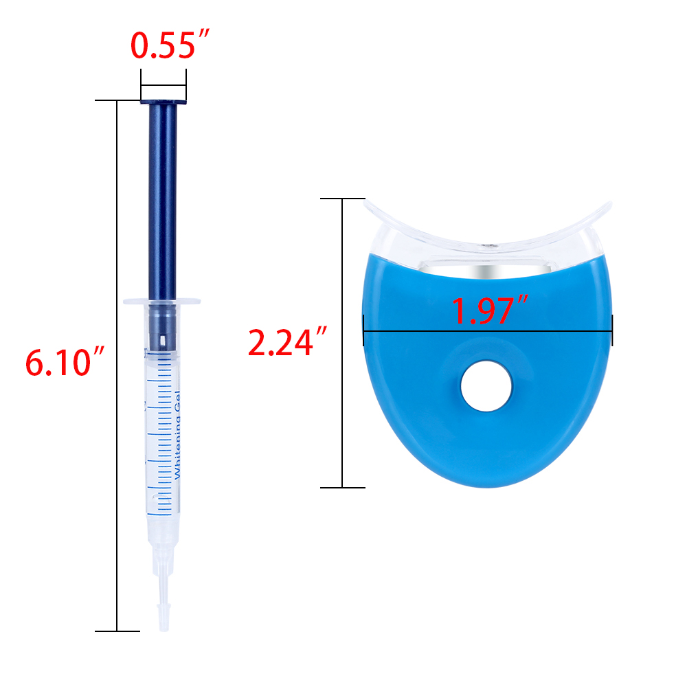 1 set Teeth Whitening 44% Pero - Teeth Whitening Kit With Light 评论和价格