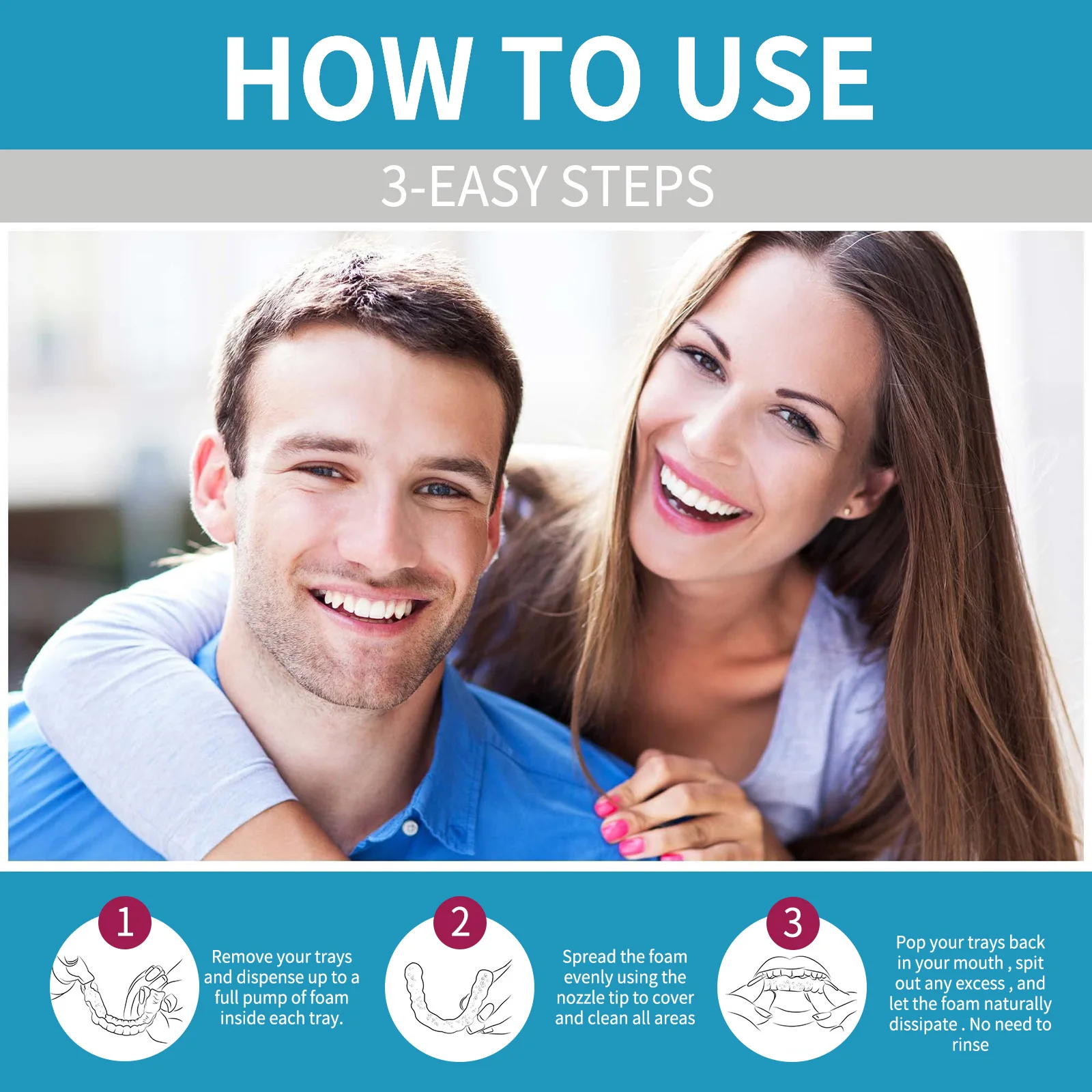 Aligner Denture Cleaner Foam D - Teeth Whitening Cream 评论和价格