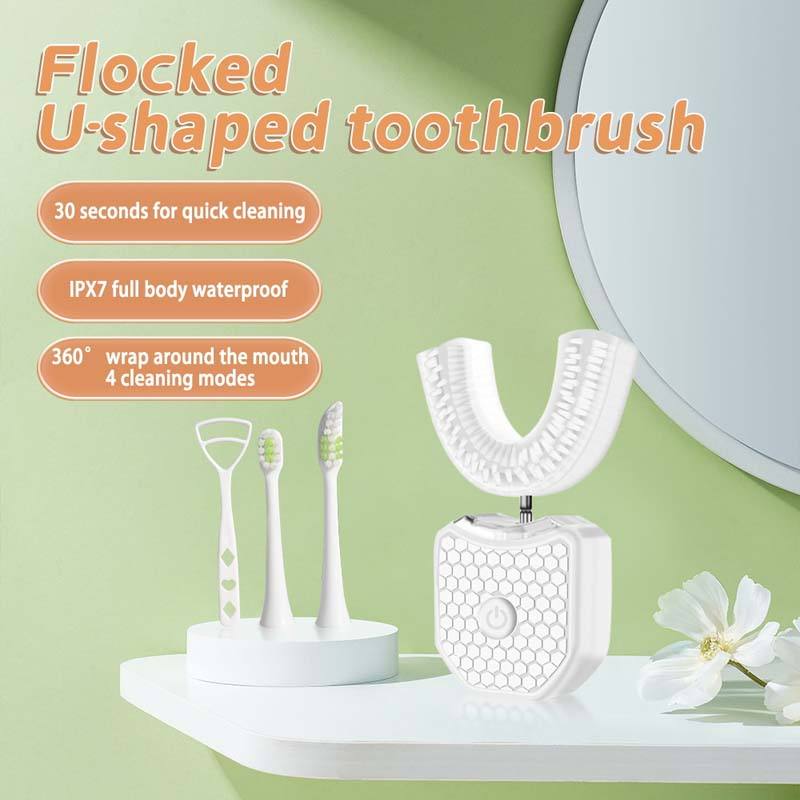 U-shaped electric toothbrush - - Teeth Whitening Device 评论和价格