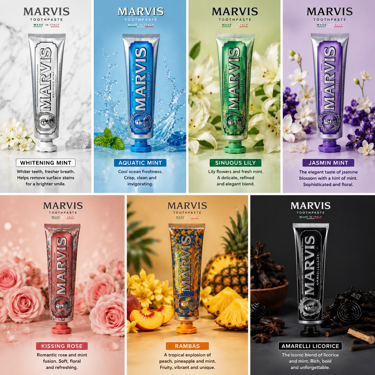 Marvis Mint Toothpaste Premium - Teeth Whitening Cream 评论和价格