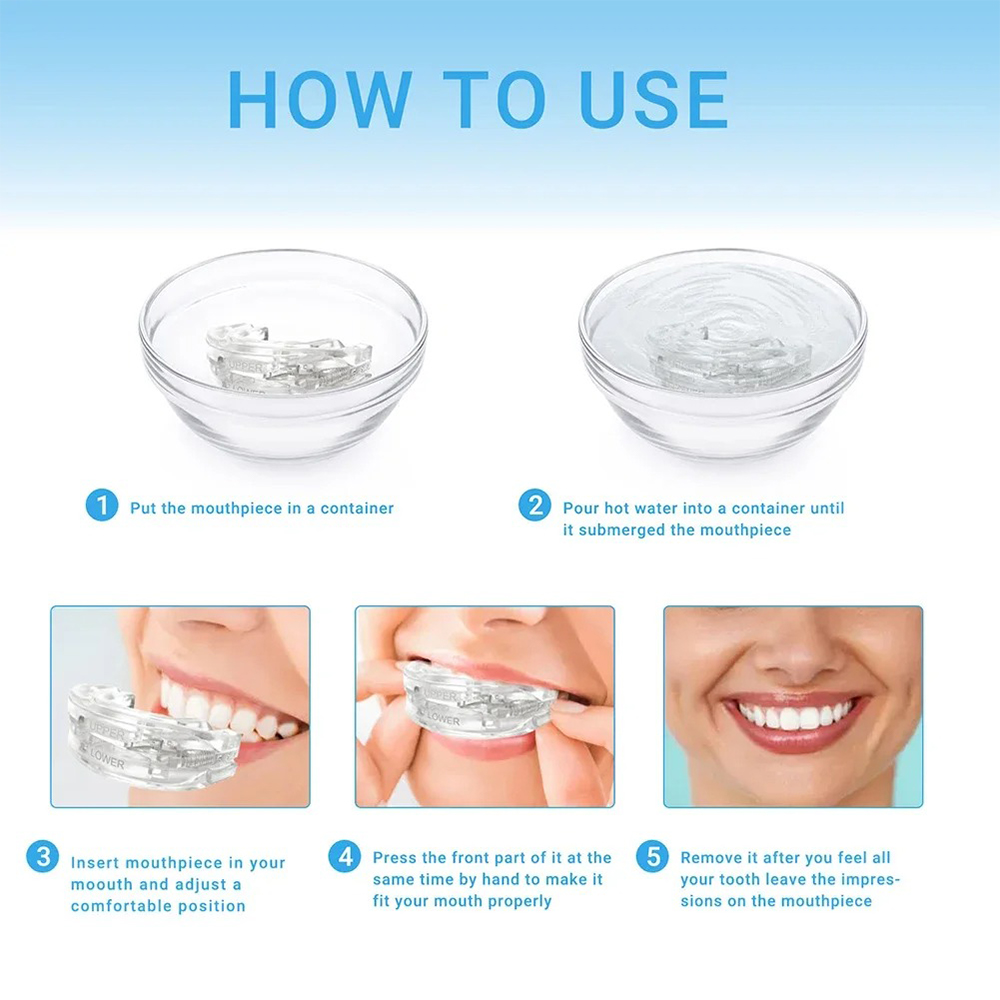 1/2/3/4/5Pcs,Anti-Snoring Teet - Dental Guard Night 评论和价格