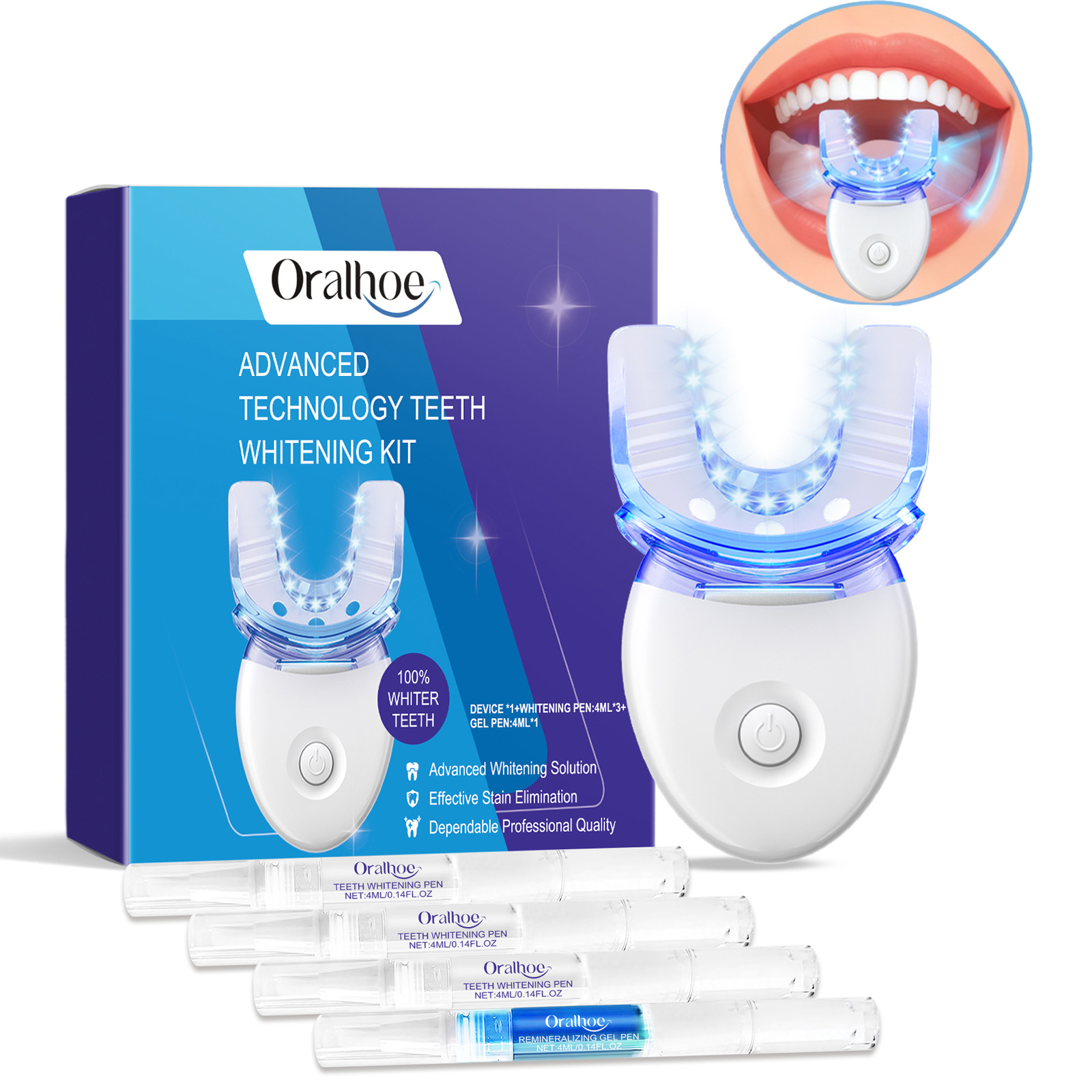 Professional Teeth Whitening L - Teeth Whitening With Blue Light 评论和价格