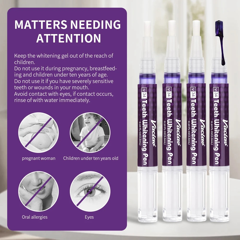 Vaclav V34 Purple teeth whiten - Teeth Whitening Before And After 评论和价格