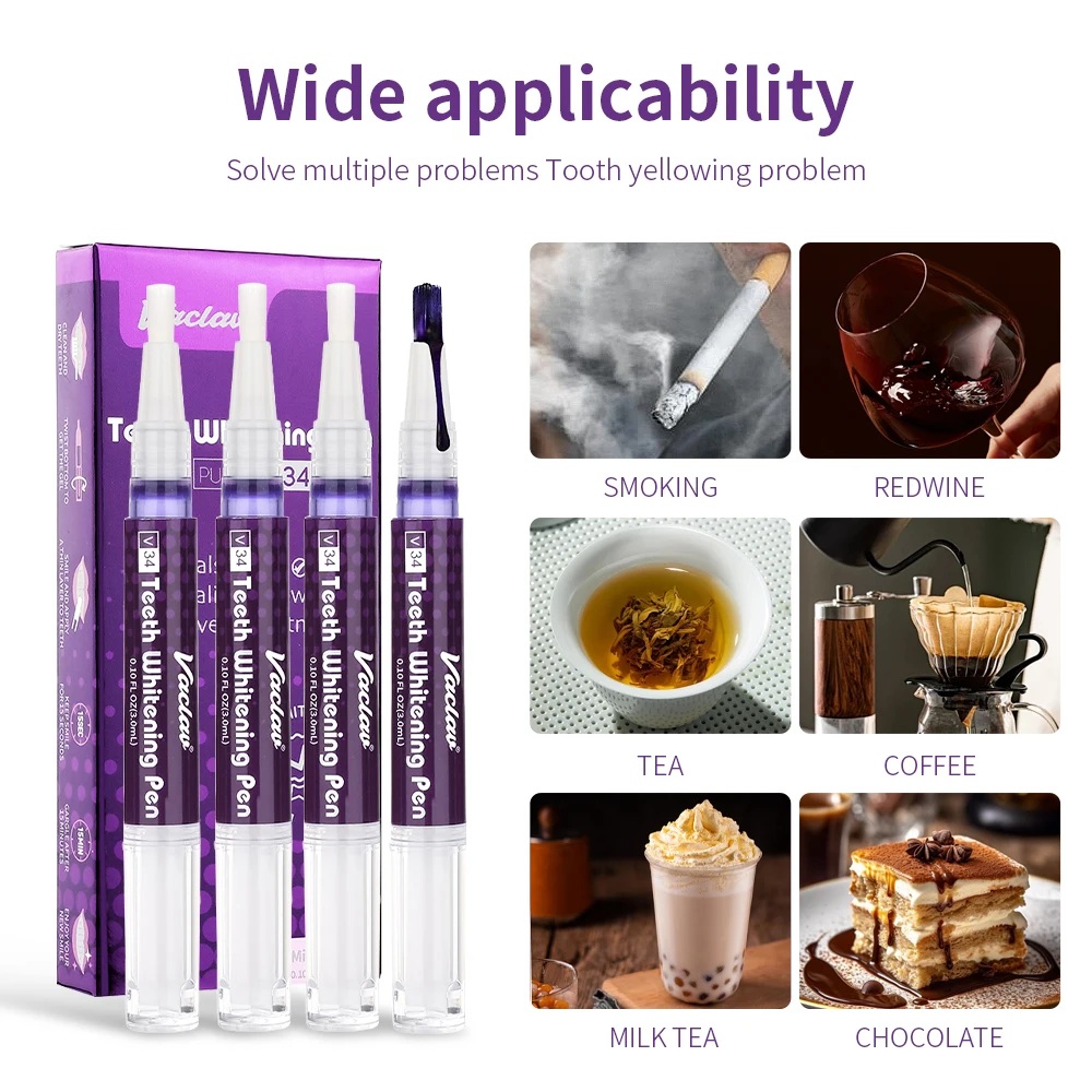 Vaclav V34 Purple teeth whiten - Teeth Whitening Before And After 评论和价格